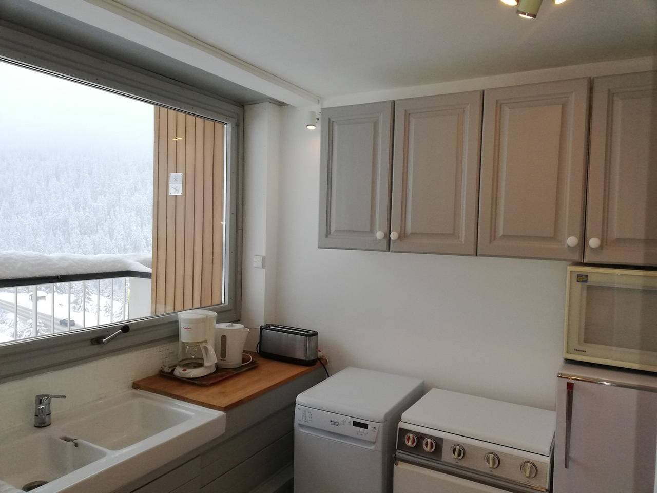 Foto 3 von 16: Ski-In Studio mit Parkplatz in Courchevel