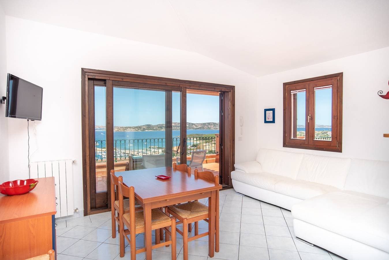 Foto 5 von 25: Ferienwohnung mit Panorama-Meerblick und Terrasse; Haustiere erlaubt