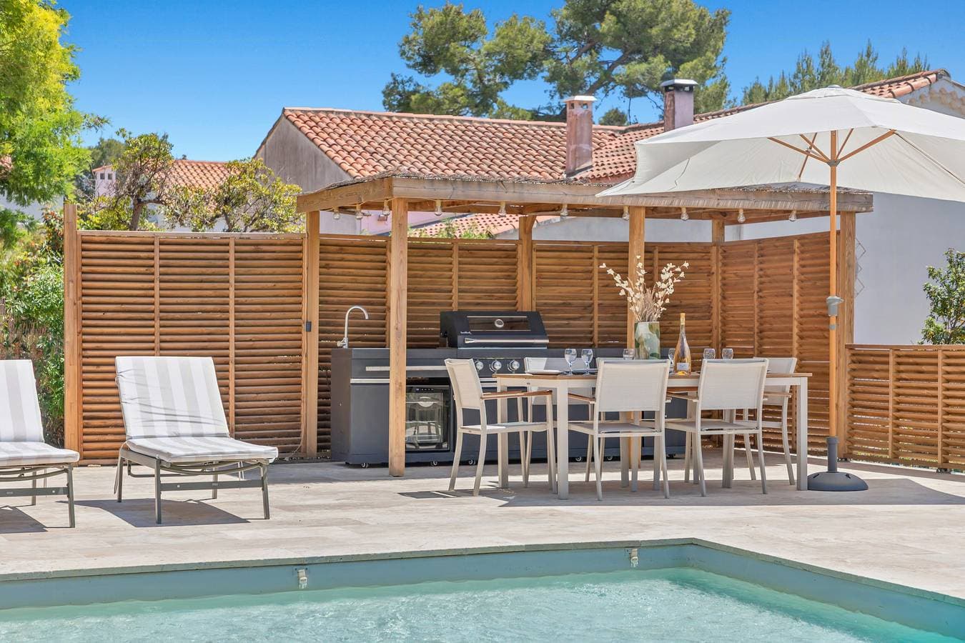 Foto 4 von 43: Villa mit Pool in der Nähe von Porquerolles