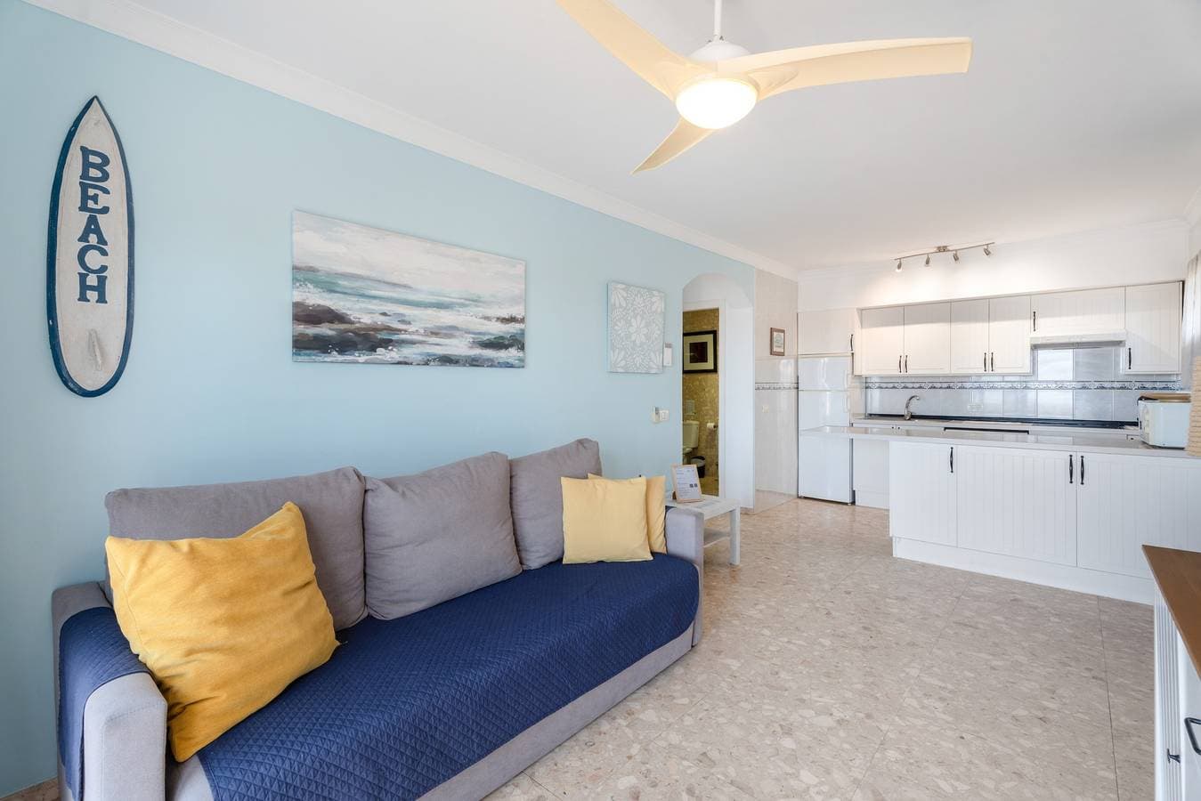Foto 5 von 29: Ferienwohnung 'Libra Amarilla Golf' mit Meerblick, Gemeinschaftspool und WLAN