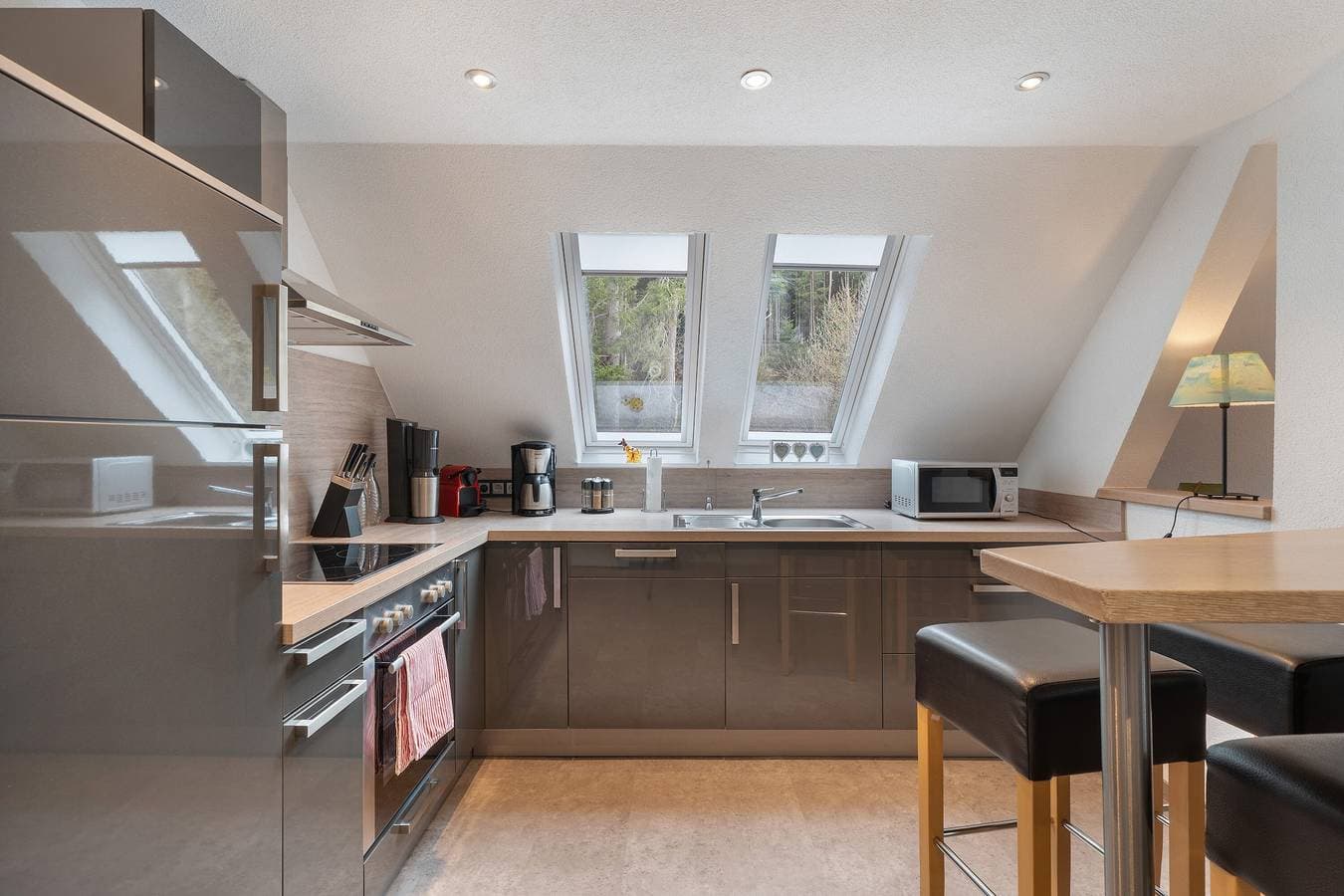 Foto 5 von 32: Ferienwohnung mit 2 Schlafzimmern mit privater Terrasse, Balkon und Garten