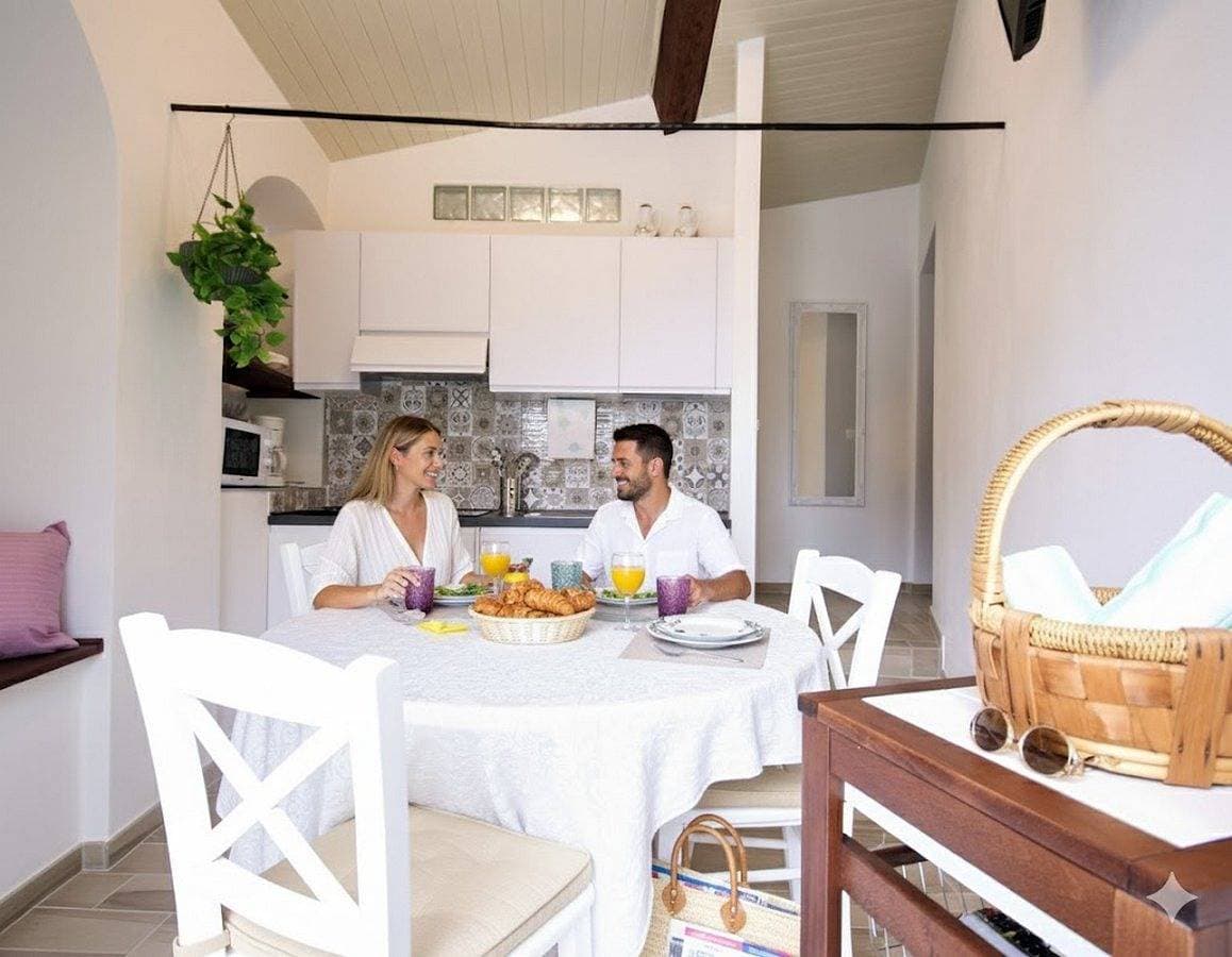 Foto 4 von 18: Rustikal Wohnung mit A/C und Terrasse | Ap03