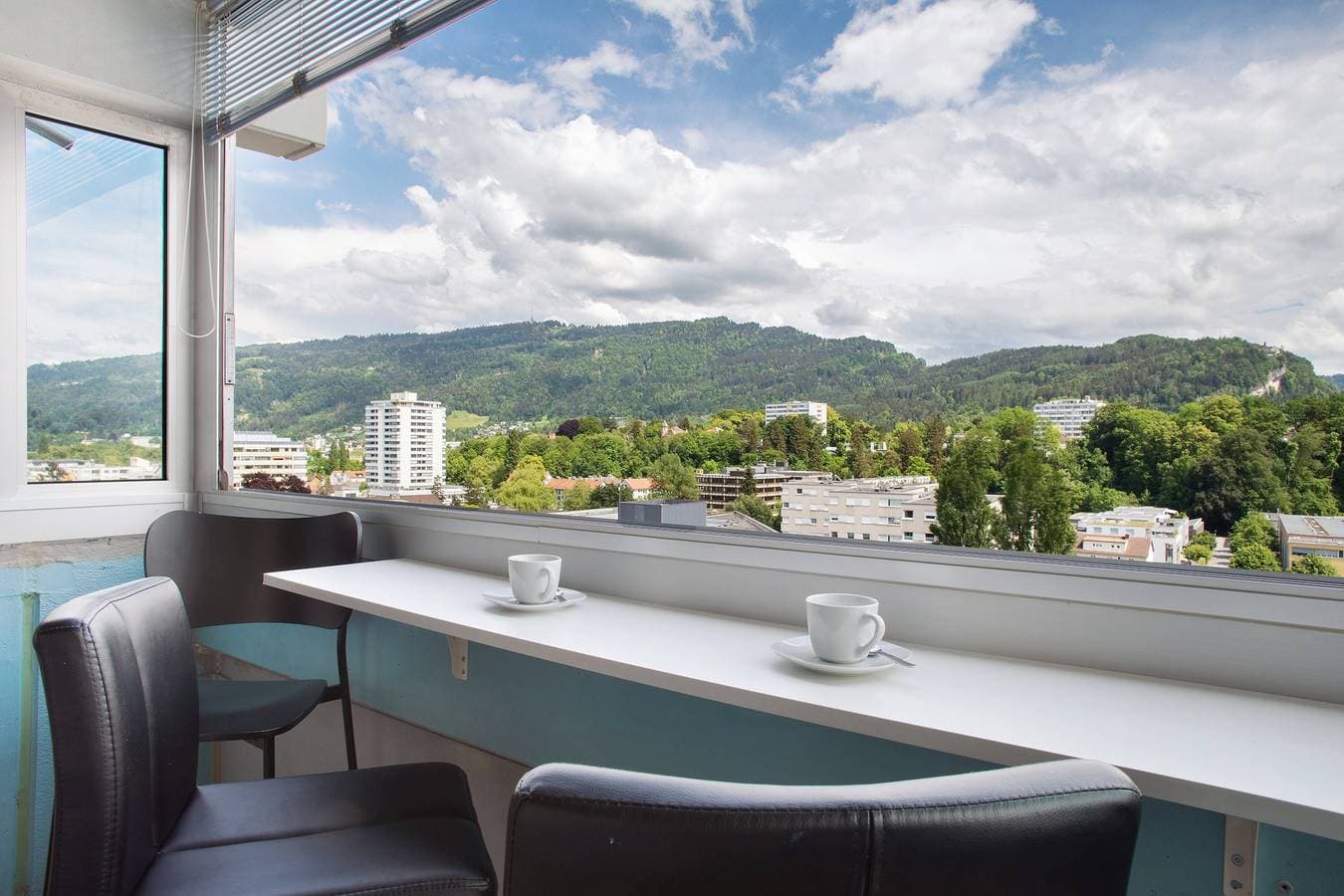 Foto 8 von 19: Ferienwohnung 'Am Bodensee' mit Bergblick, Gemeinschaftsgarten und WLAN