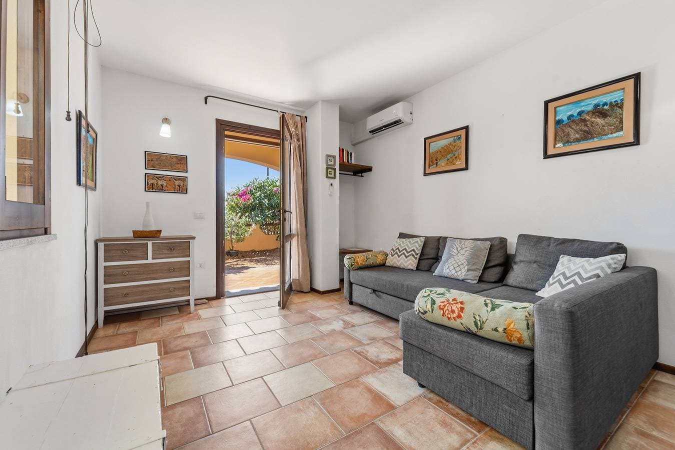 Foto 5 von 25: Ferienwohnung 'La Luna Sulla Duna' mit Meerblick, privater Terrasse und Klimaanlage