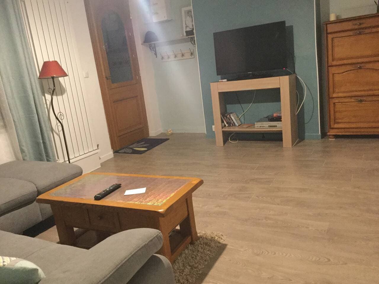 Foto 12 von 24: Gemütliches Haus in Arques-la-Bataille mit Kamin