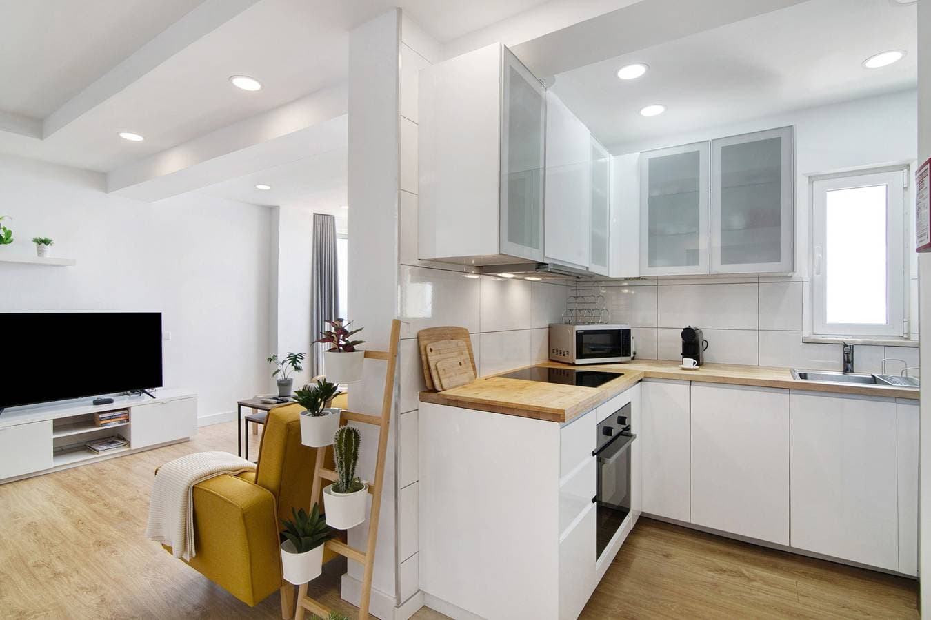 Foto 6 von 26: Ferienwohnung 'Moderno E Renovado T2' mit Meerblick, Balkon und WLAN