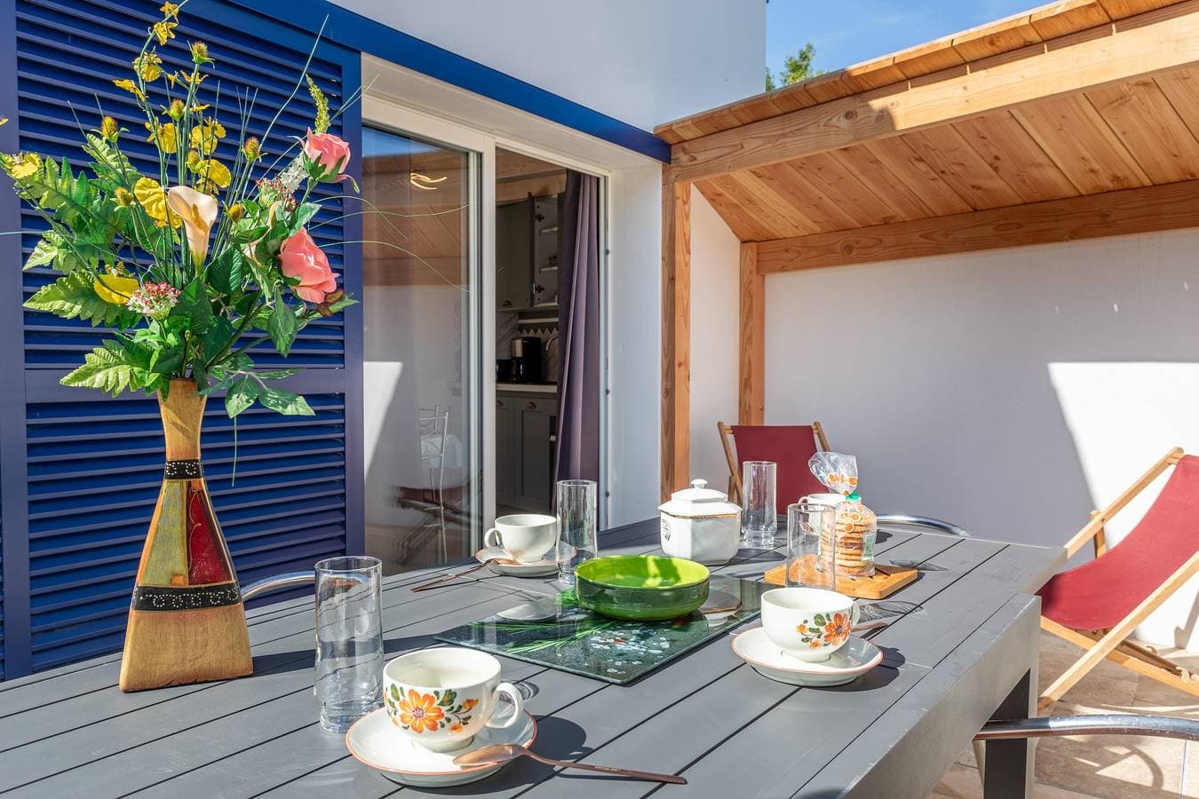 Foto 7 von 45: „Le Petit Appartement De Saint-Denis“ mit privater Terrasse, WLAN und Klimaanlage