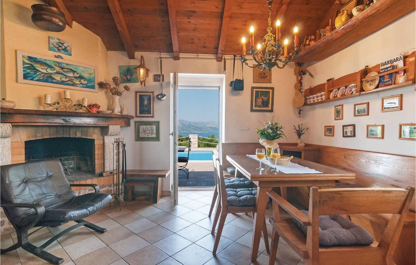 Foto 5 von 38: Gemütliche Ferienwohnung mit Pool, Terrasse und 2 km Entfernung zum Strand