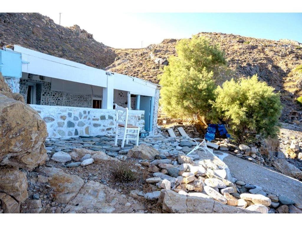 Foto 3 von 26: Ferienhaus 'Seagull Syros Seaside' mit Meerblick, privater Terrasse und WLAN