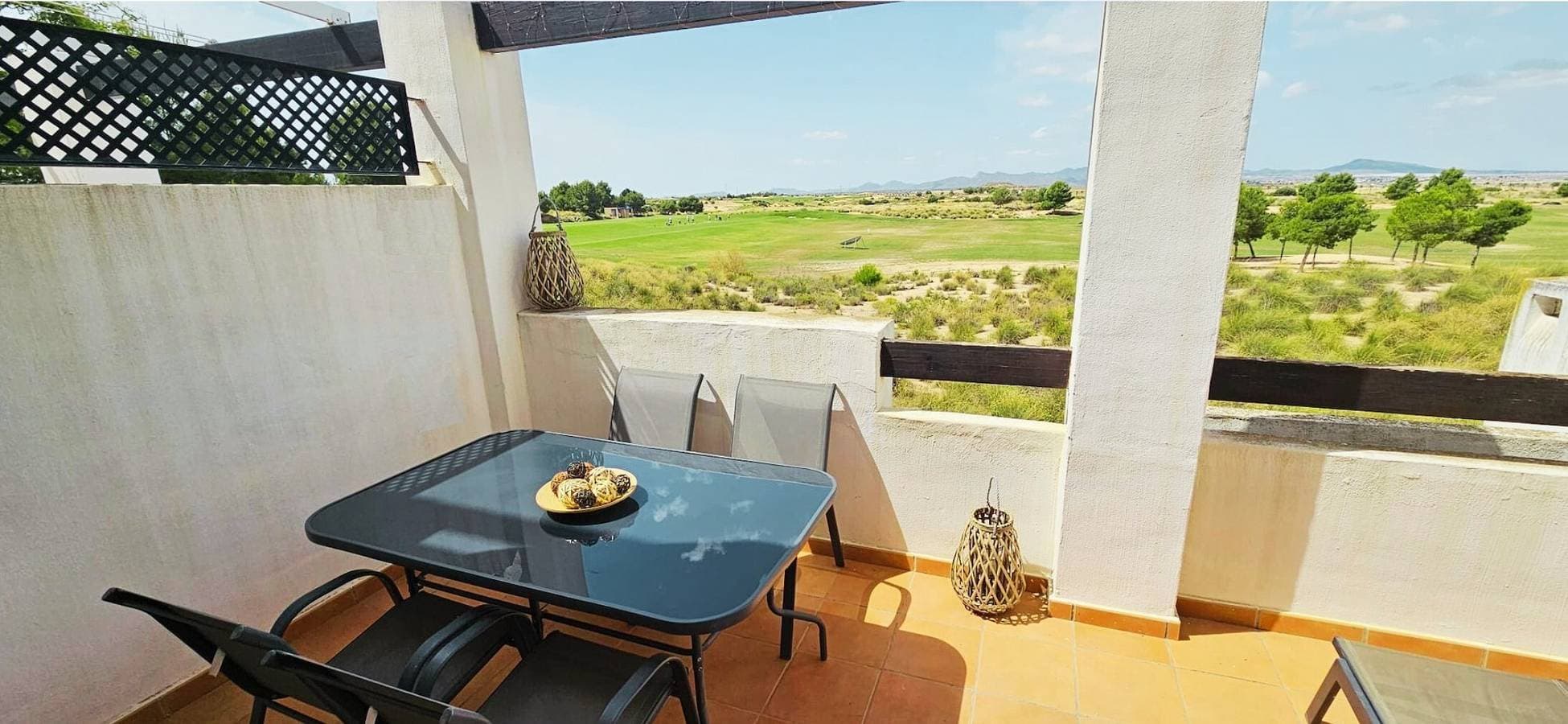 Foto 3 von 21: Wunderschöne 2-Zimmer-Penthousewohnung im Condado de Alhama Golf Resort mit Pools, Klimaanlage, WLAN