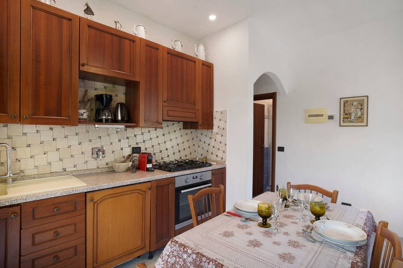 Foto 7 von 22: Ferienwohnung 'Marì E Françe' mit Balkon und Wi-Fi
