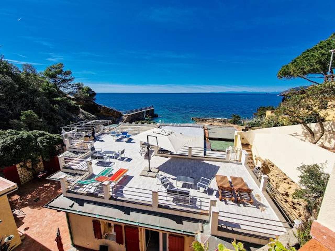 Foto 4 von 32: Ferienwohnung 'Villa Galatea Stella Marina' mit Meerblick und privater Terrasse