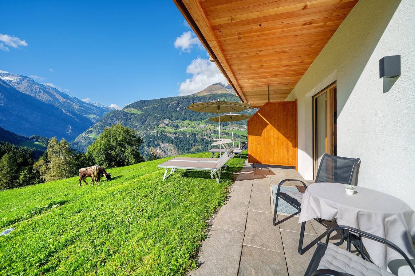 Foto 12 von 23: Apartment 'Jaufenspitz' mit Bergblick, privater Panoramaterrasse und Wlan