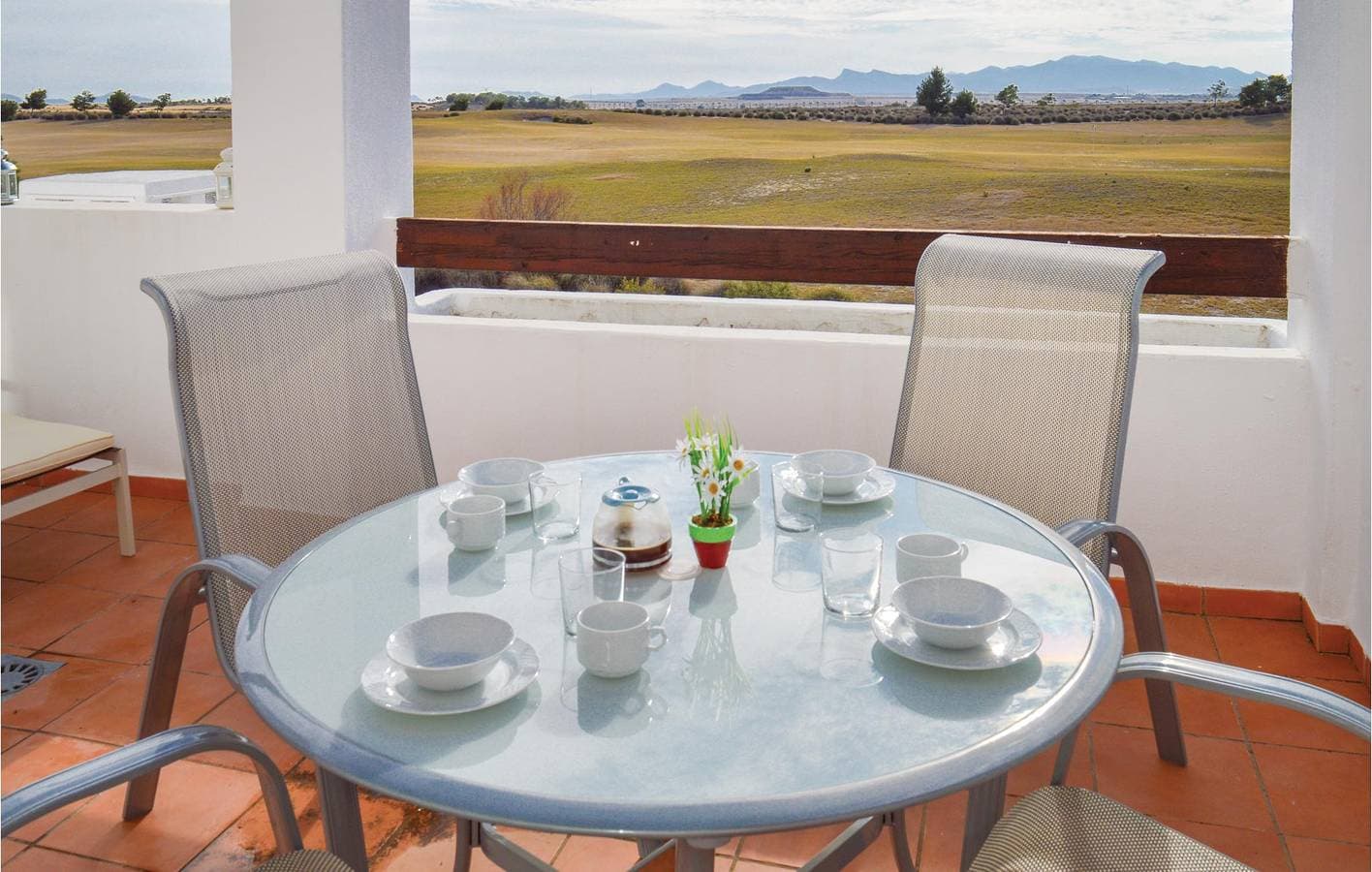 Foto 8 von 27: Poolterrassen-Apartment mit Klimaanlage und Parkplatz - Alhama