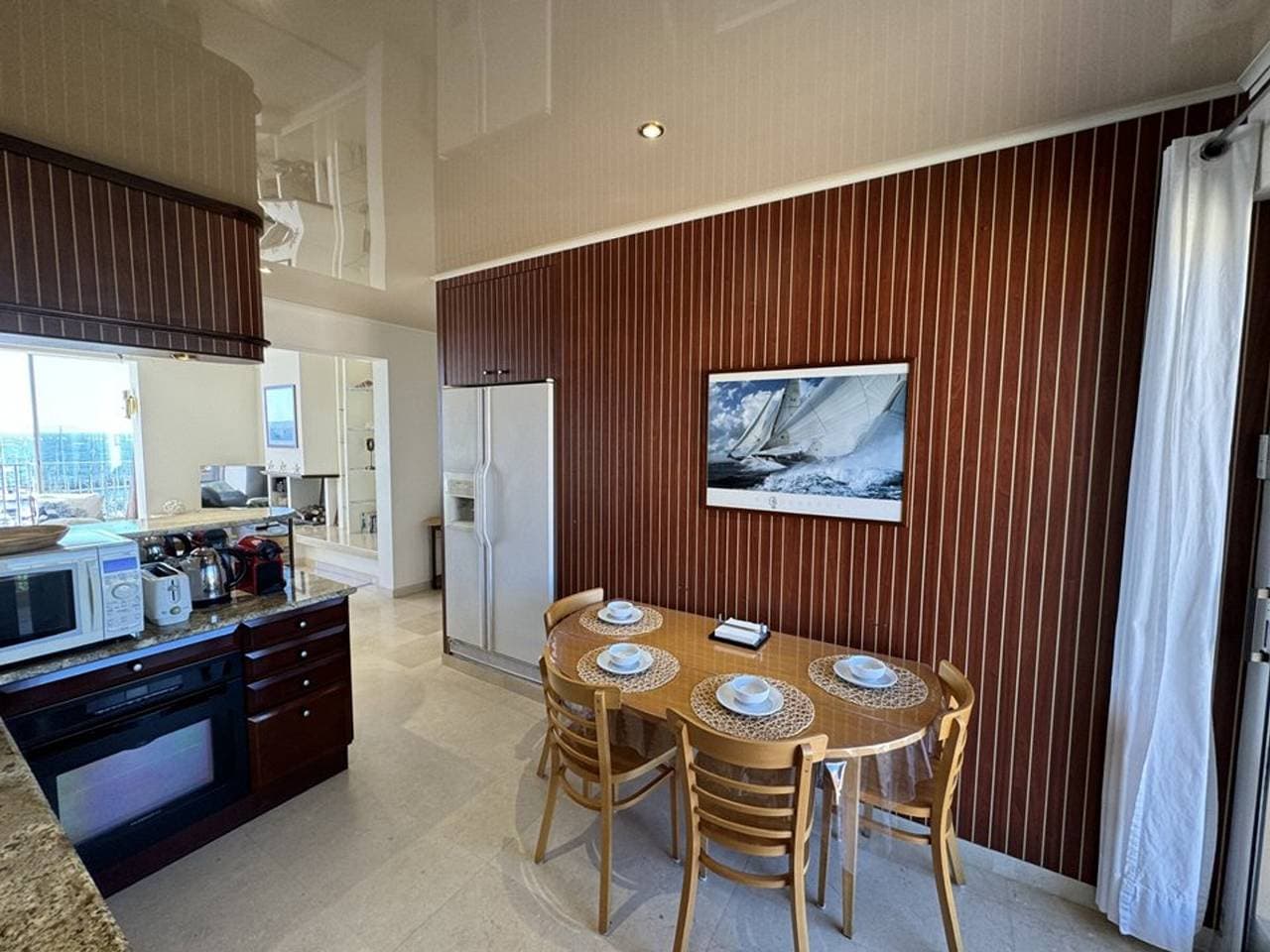 Foto 4 von 15: Große, klimatisierte Wohnung mit Terrassen, Meerblick, Parkplatz und WIFI