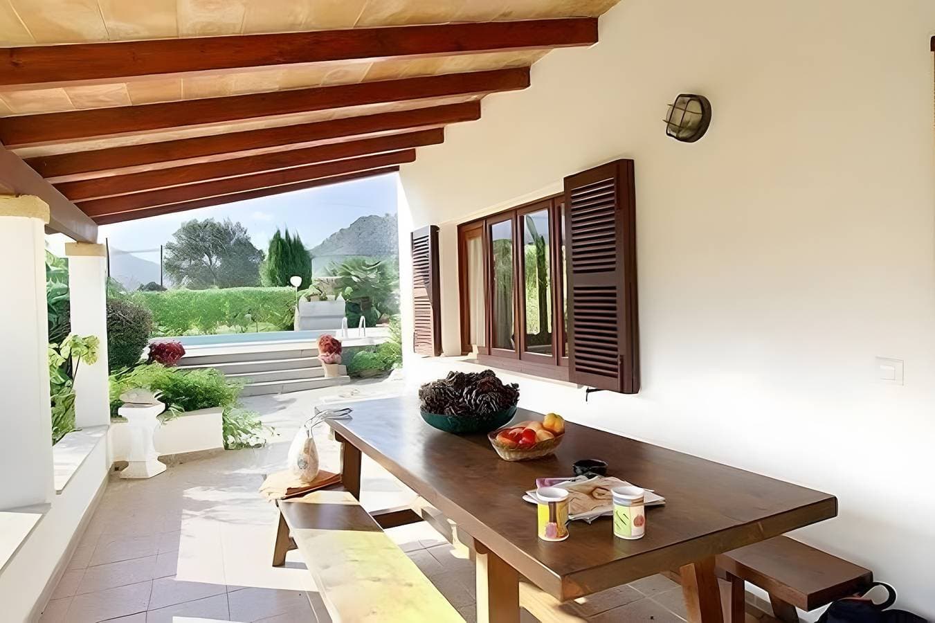 Foto 6 von 25: Villa 'Camp De L'Alzina' mit Bergblick, Wi-Fi und Klimaanlage