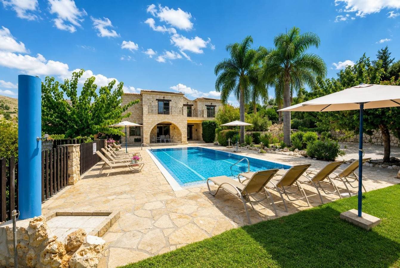 Foto 6 von 32: Villa für 8 Personen mit Garten