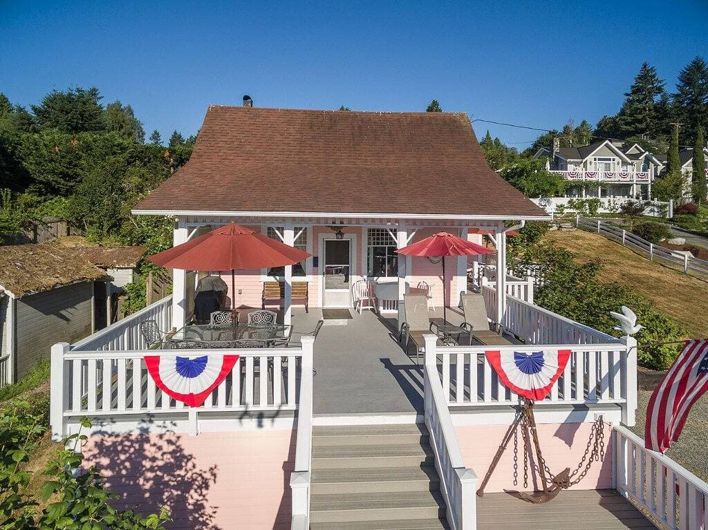 Foto 8 von 24: Genießen Sie das Beste Vashon Von der Plattform des Quartier Cottage