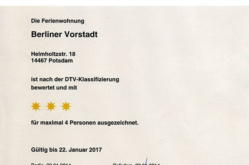 Foto 9 von 12: Ferienwohnung in Potsdam - Berliner Vorstadt - Nähe Heiliger See -<br><br>