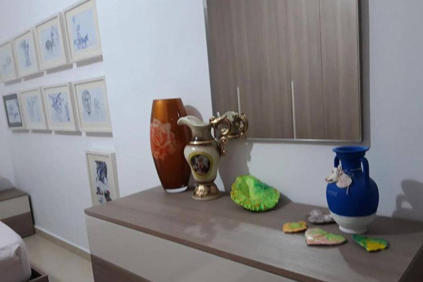 Foto 13 von 14: Ferienwohnung für 6 Personen mit Meerblick