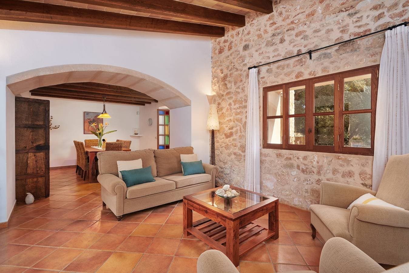 Foto 6 von 29: Landhaus 'Son Soler - Can Torres' mit Bergblick, privatem Pool und WLAN