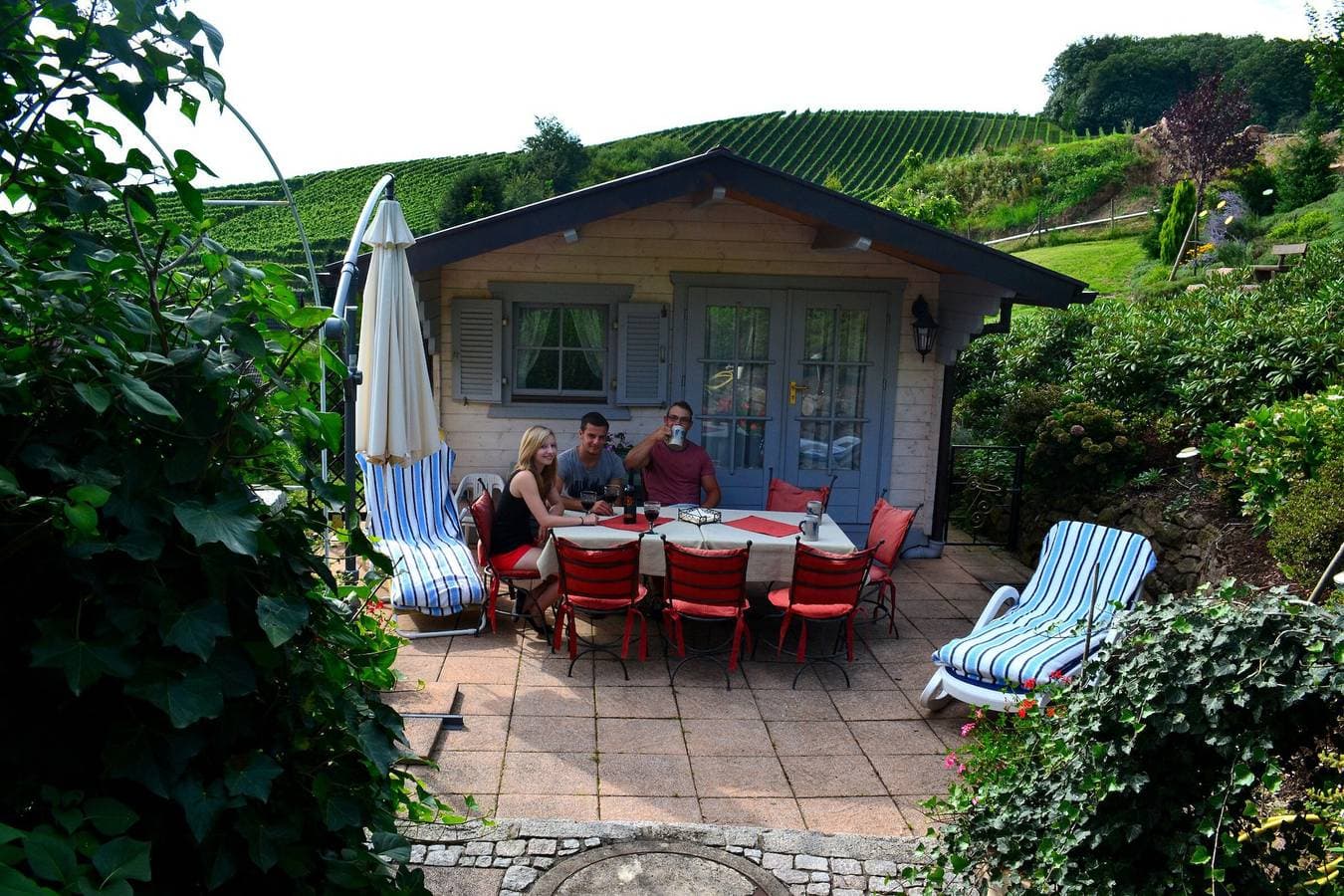 Foto 5 von 15: Ferienwohnung 'Nachtigall' mit Bergblick, Gemeinschaftsterrasse und Wi-Fi