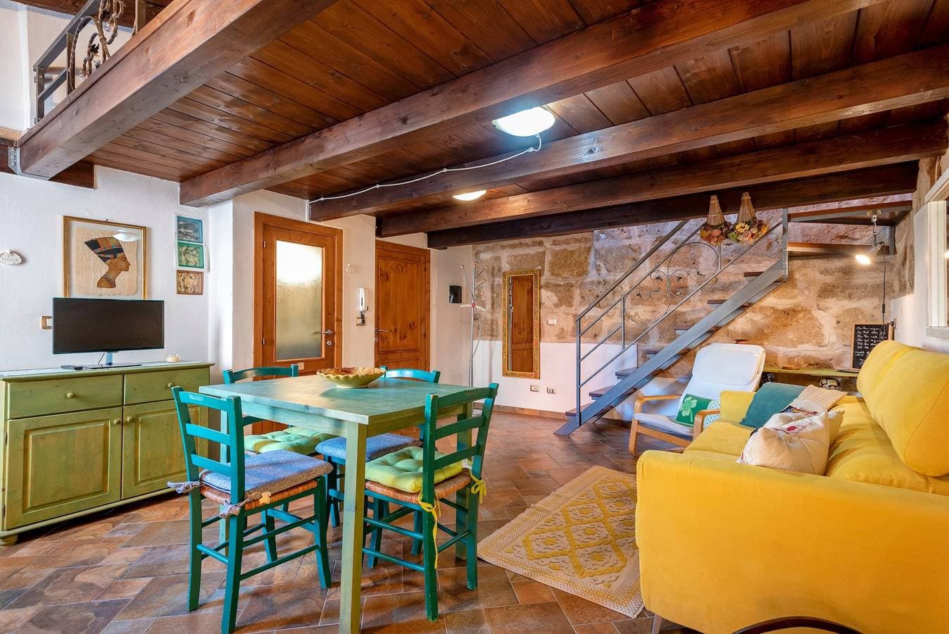 Foto 3 von 31: Topaz in Old Town!  Romantic  near the sea! Alghero smart country style! Wi-Fi