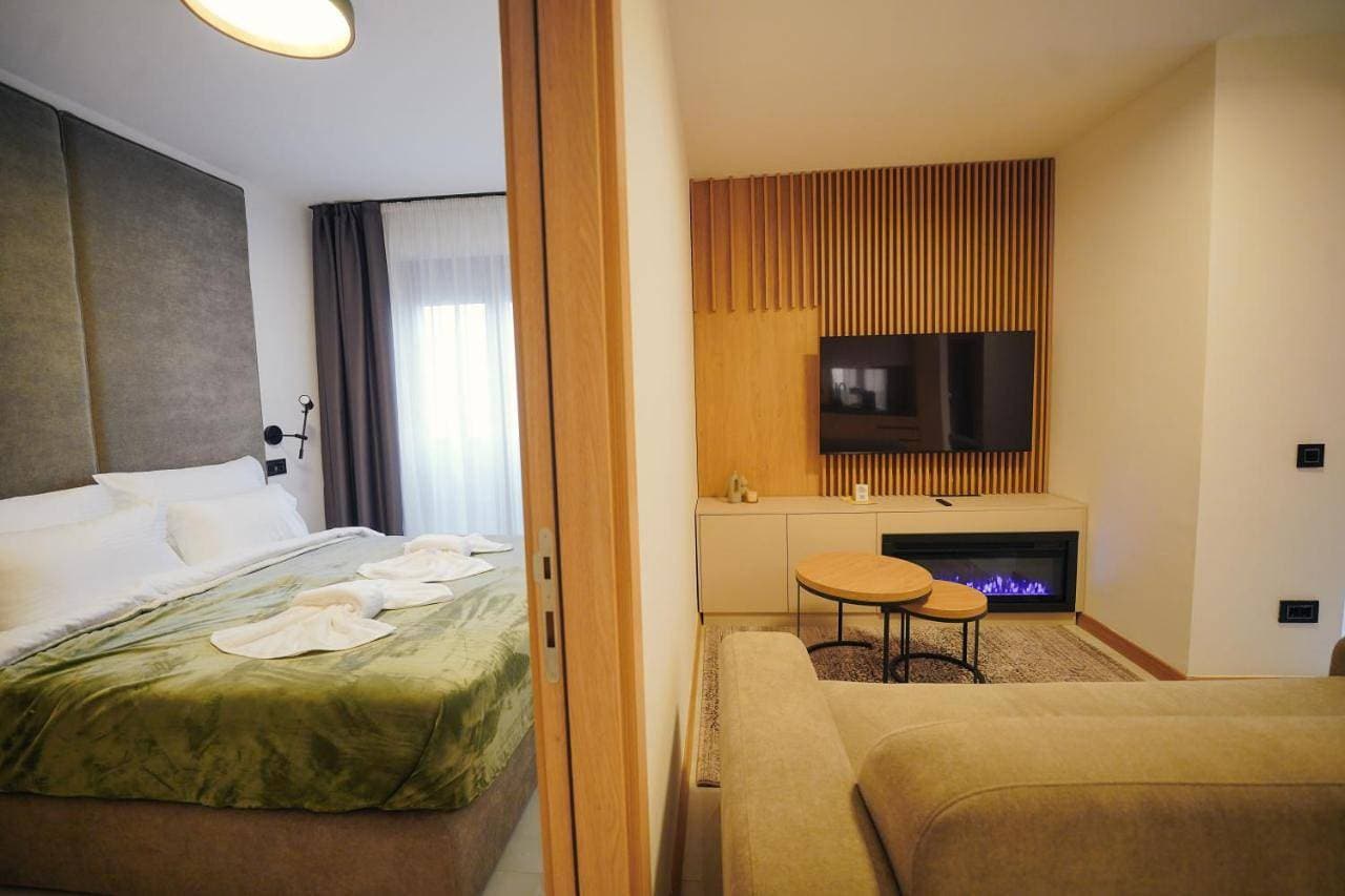 Foto 9 von 10: Premium Two-Bedroom Apartment with Balcony, Terrace and Free Spa Access