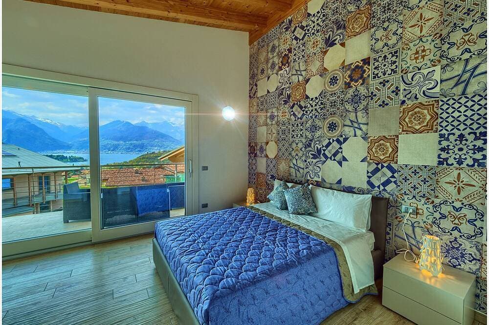 Foto 2 von 25: Selbständiges Ferienhaus mit privaten Pool und Seeblick, am Comer See in Colico.