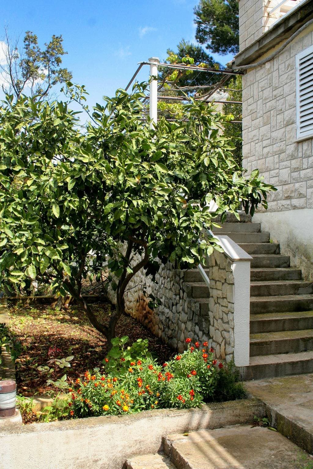 Foto 9 von 37: 1-Zimmer-Ferienwohnung mit Terrasse und Meerblick Medvinjak, Korcula A-4439-a