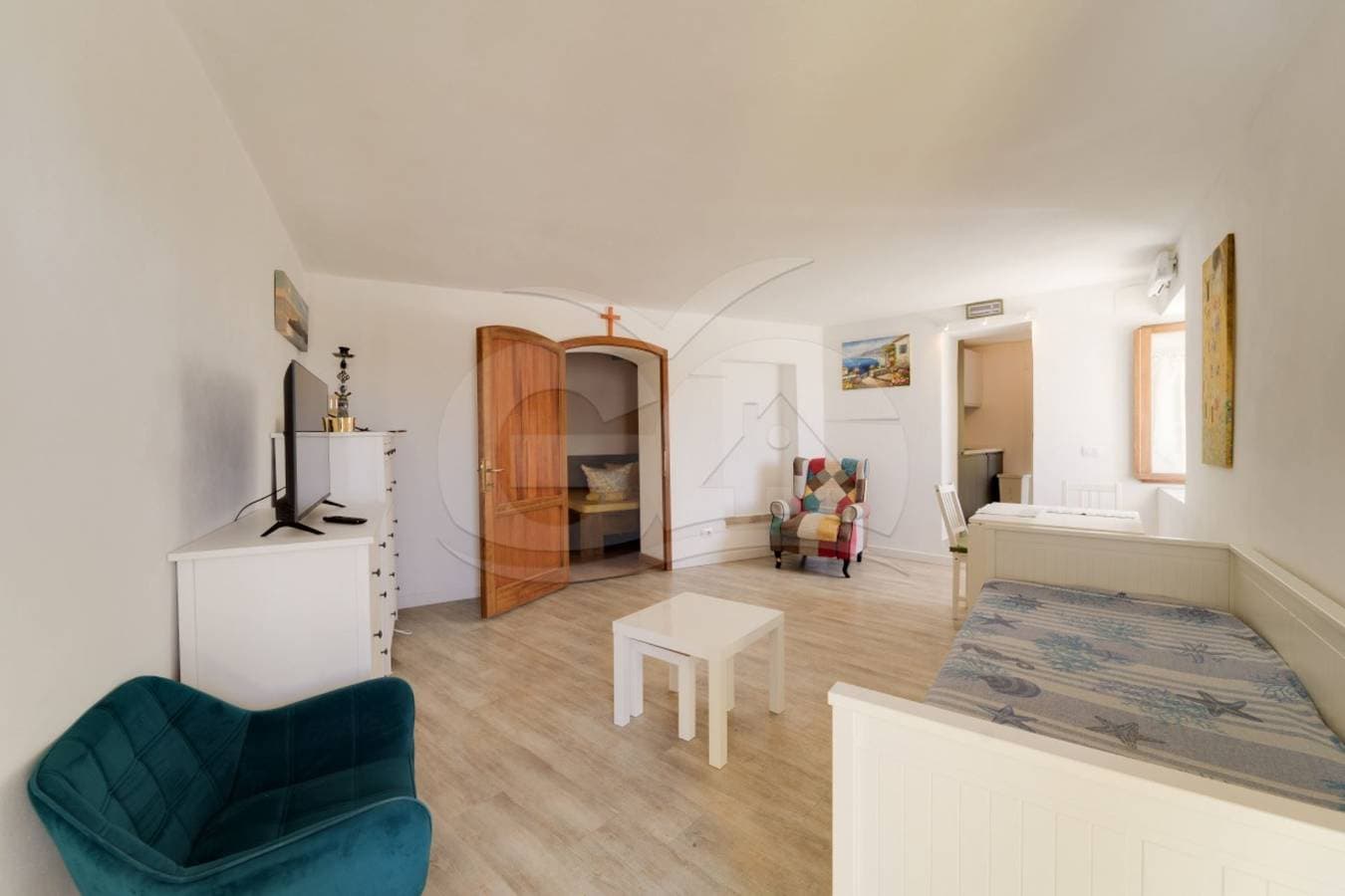 Foto 4 von 26: Ferienwohnung für 5 Personen mit Balkon
