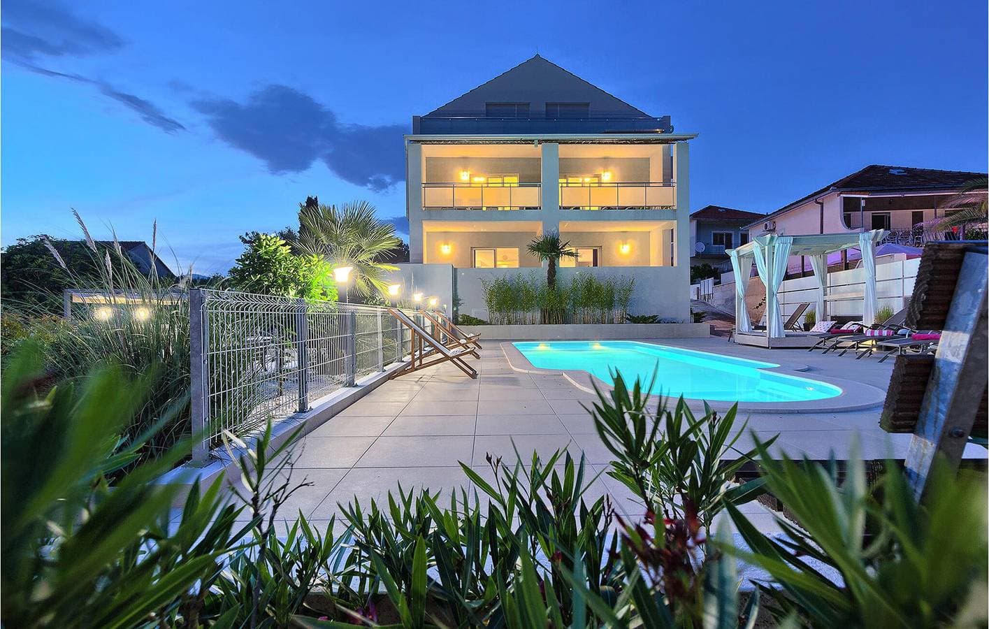Foto 6 von 57: Gemütliche 2-Zimmer-Wohnung mit Pool, 200 m vom Strand Stari Porat entfernt
