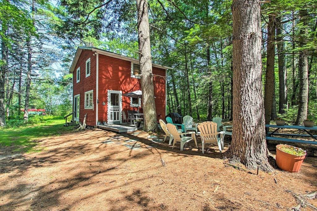 Foto 8 von 25: Neu! Panther Pond Cottage am Wasser mit Terrasse und Grill