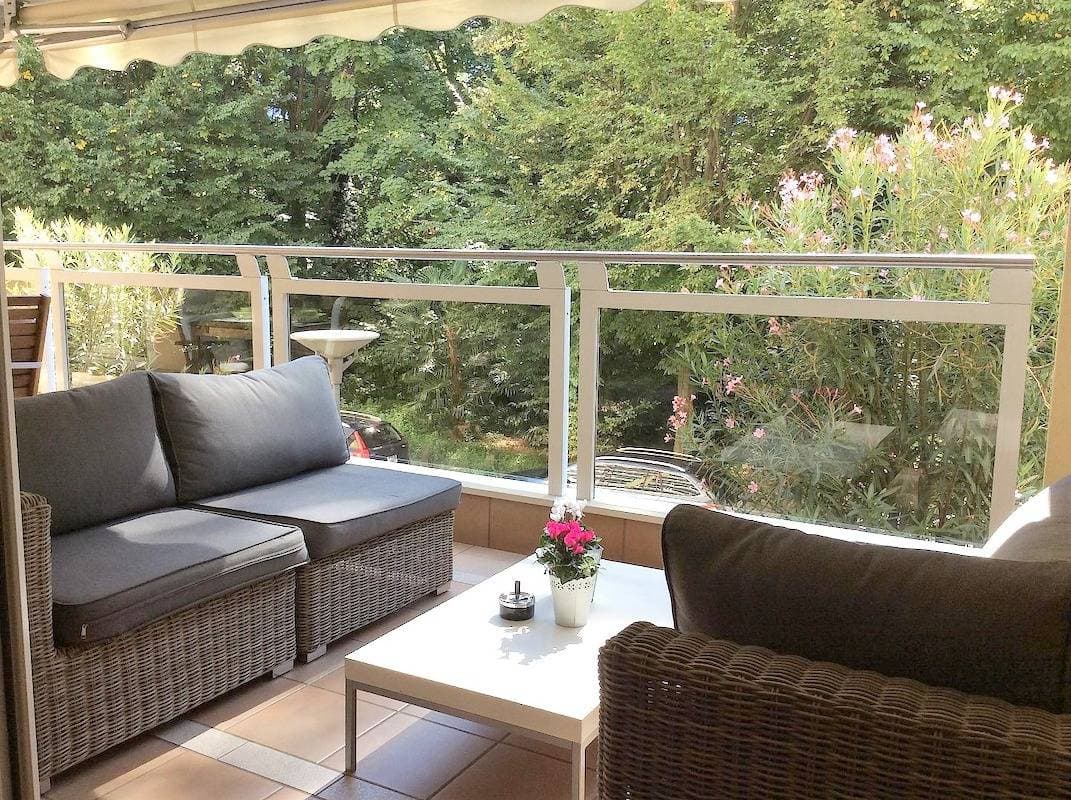Ferienwohnung mit Blick in die Parkanlage, nahe der Seepromenade und Strandbad 1