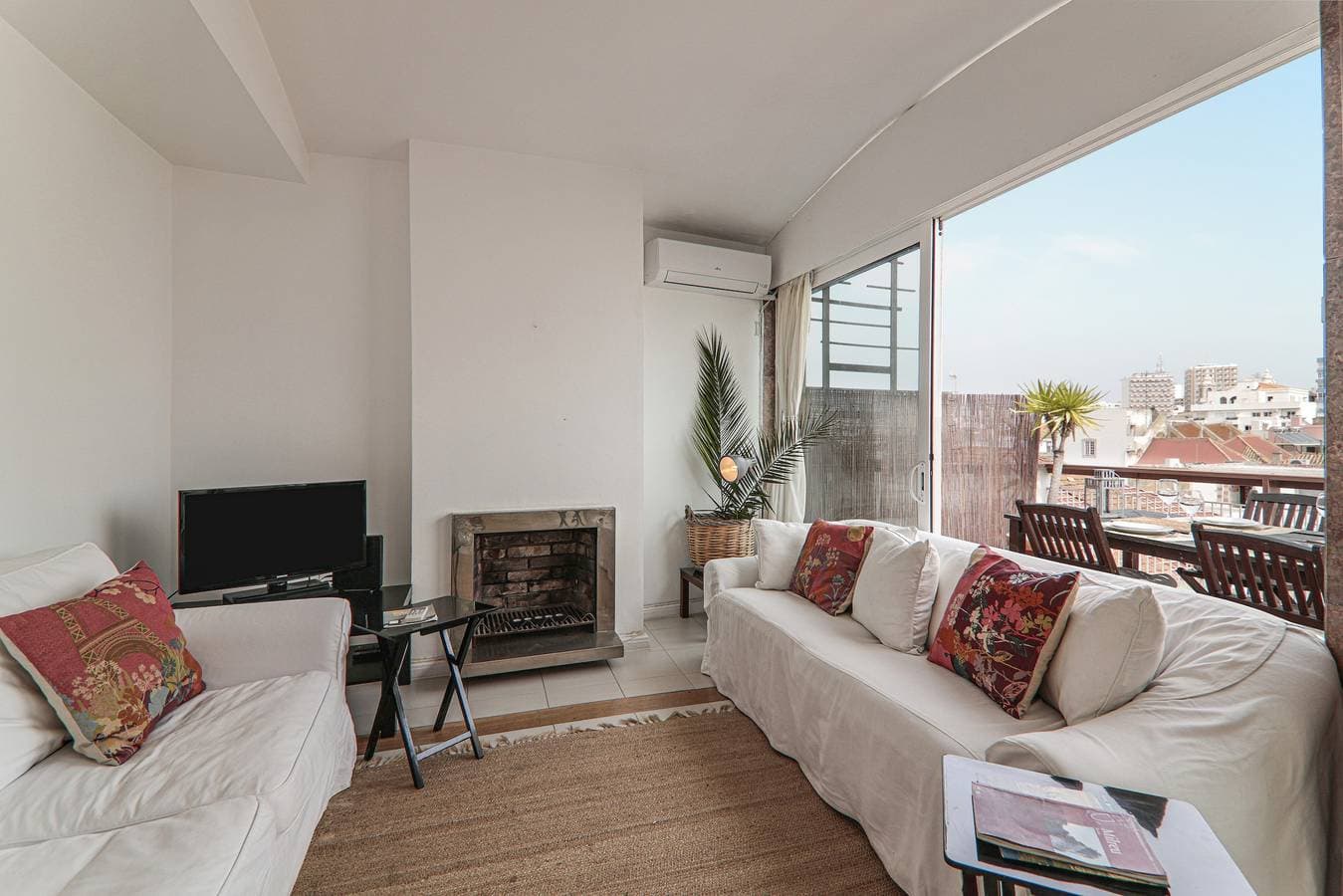 Foto 6 von 24: Apartment „Panoramic Faro“ mit Meerblick, WLAN und Klimaanlage