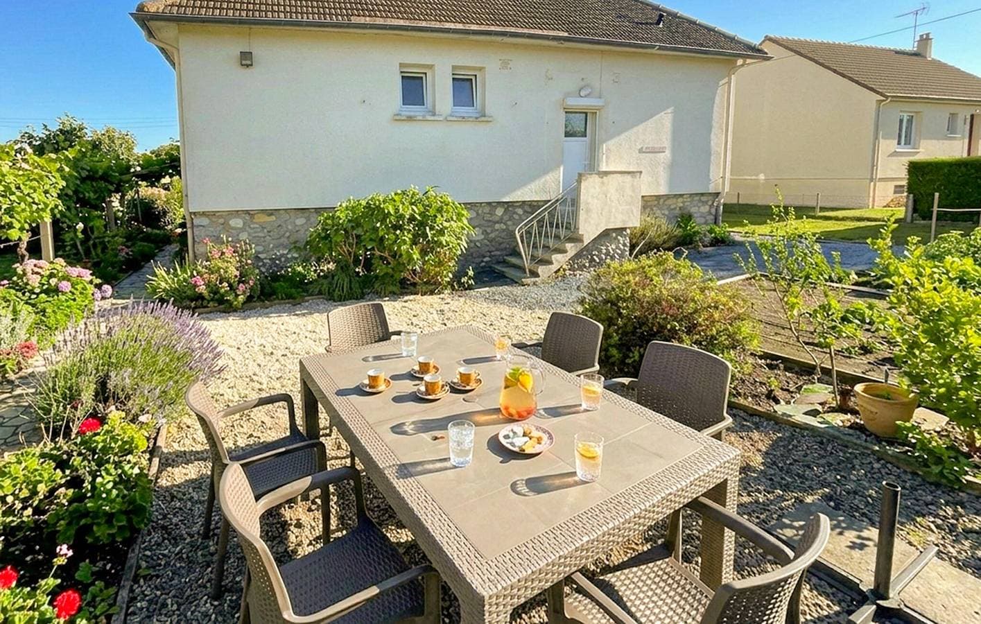 Foto 6 von 27: Gemütliches Gartenapartment mit Bouleplatz, WLAN und Parkplatz, nahe dem Stadtzentrum