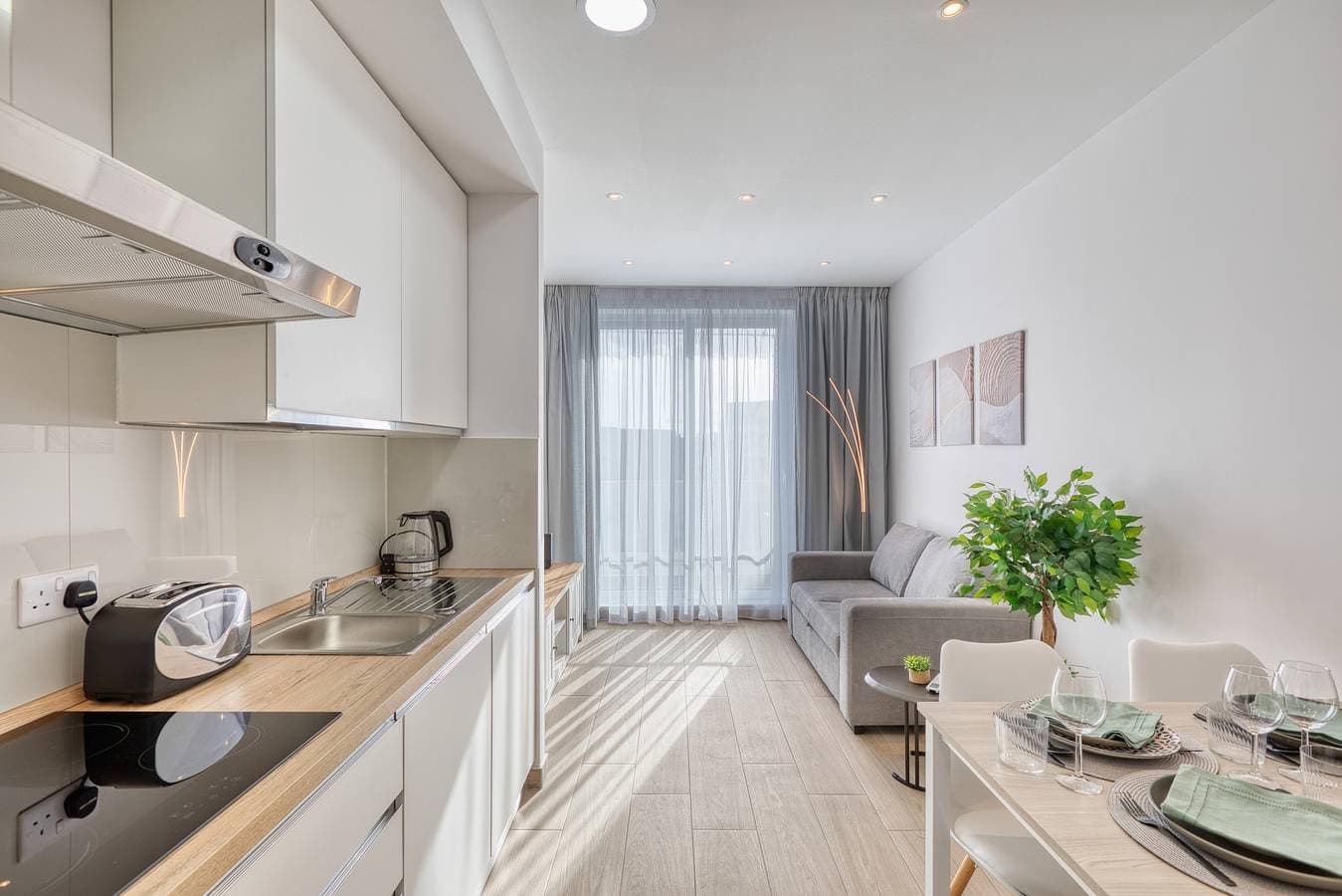 Foto 2 von 23: Ferienwohnung für 2 Personen mit Balkon