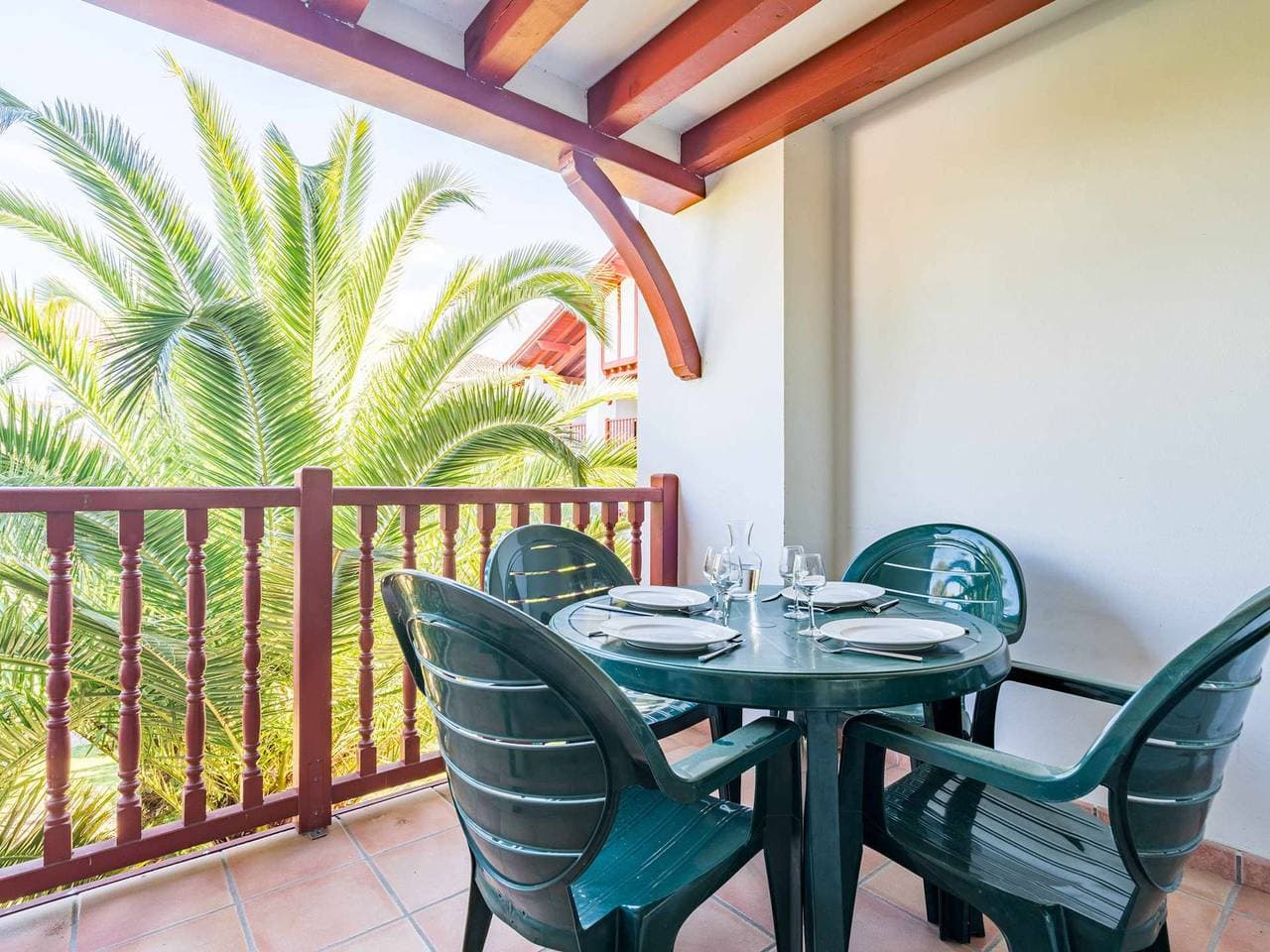 Foto 2 von 16: Gemütliche Wohnung mit Pool, Balkon & Golfnähe in Ciboure