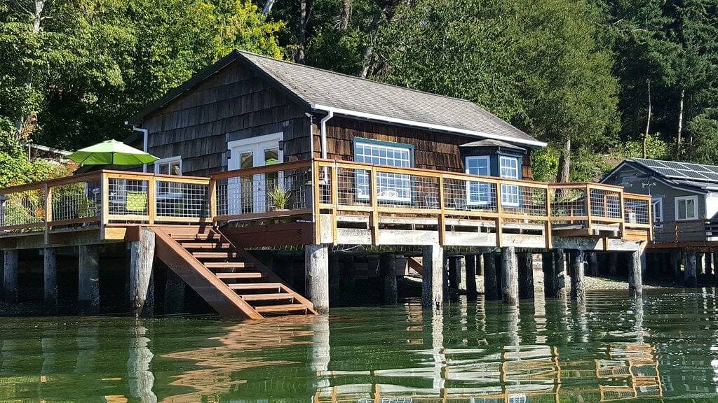Foto 13 von 49: Strand Charming Cabin in Quartier Harbor Eingebettet