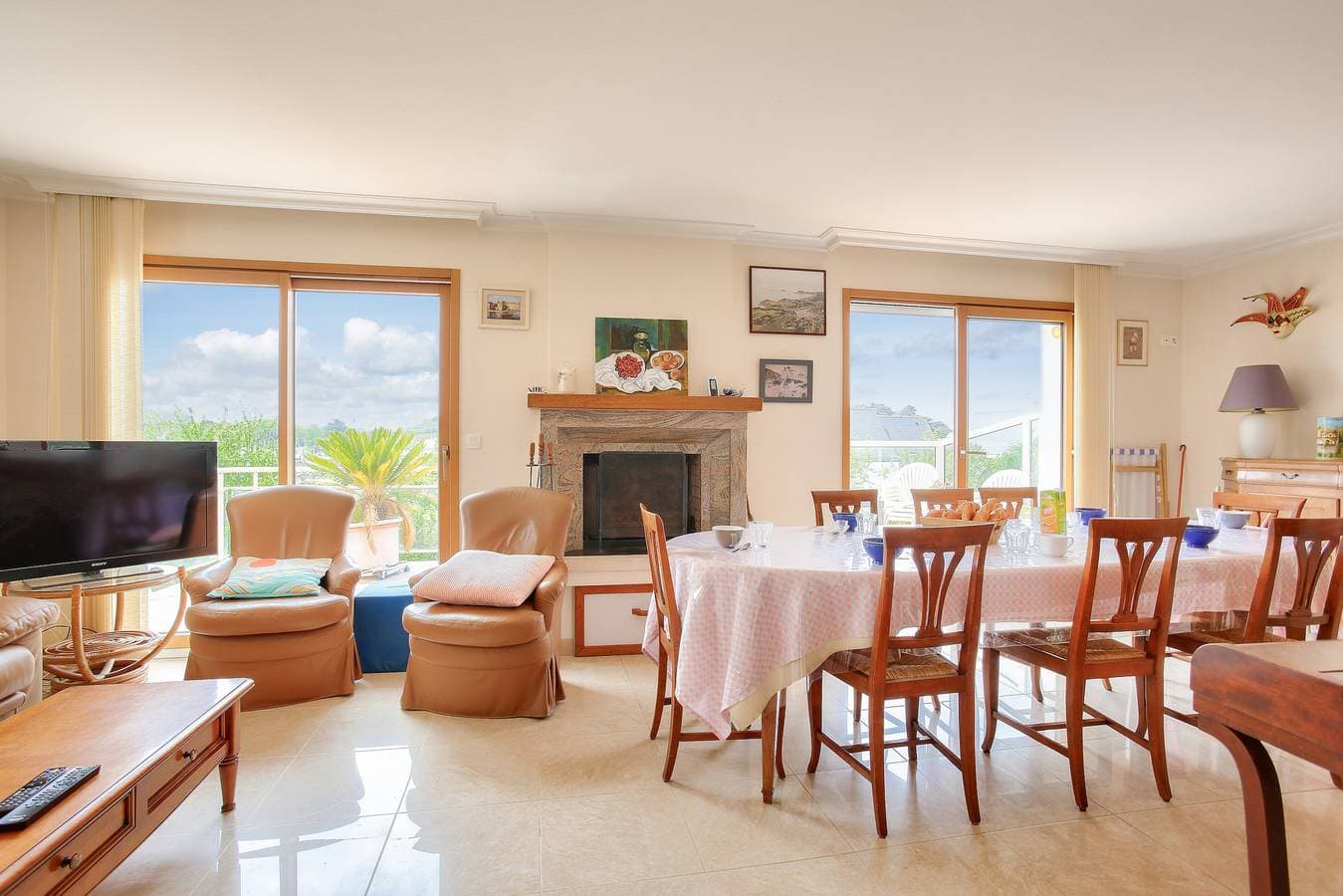 Foto 11 von 31: Haus für 6 mit Blick auf den Hafen von Dahouët