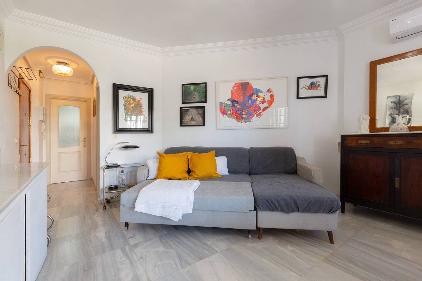 Foto 5 von 25: Haustierfreundliches 'Cute Apartment Oceanfront' mit Meerblick, Gemeinschaftspool und Klimaanlage