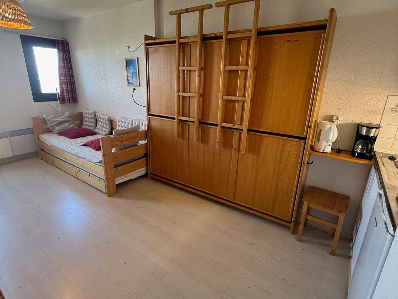 Foto 4 von 11: Studio für 3 Personen, an der Piste in Les Adrets