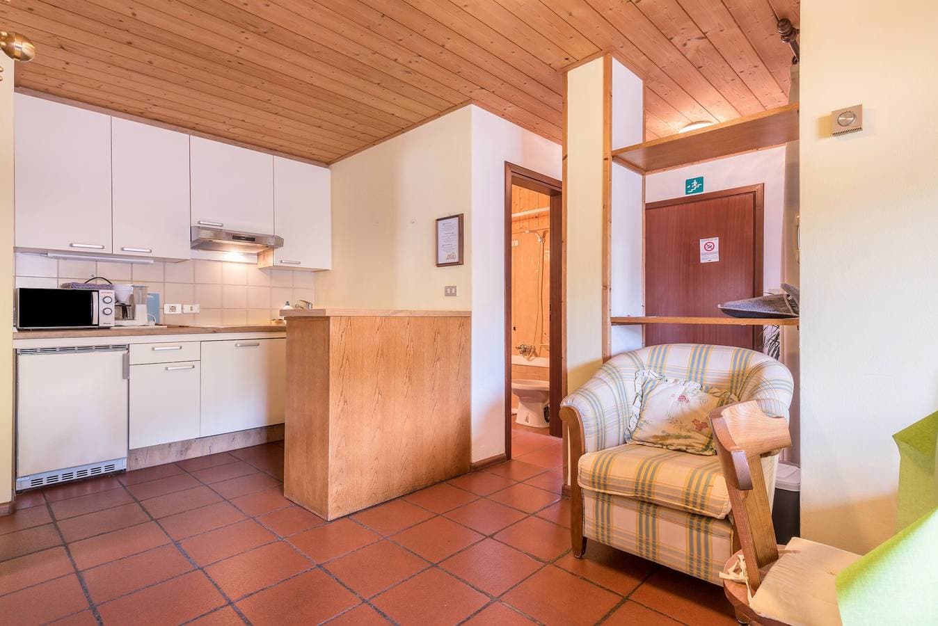 Foto 4 von 26: 'Pension Sonia Apartment 102' mit Bergblick, Garten und WLAN