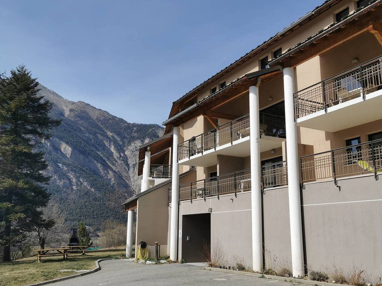 Foto 9 von 10: Studio in Jausiers - Terrasse & Haustiere erlaubt