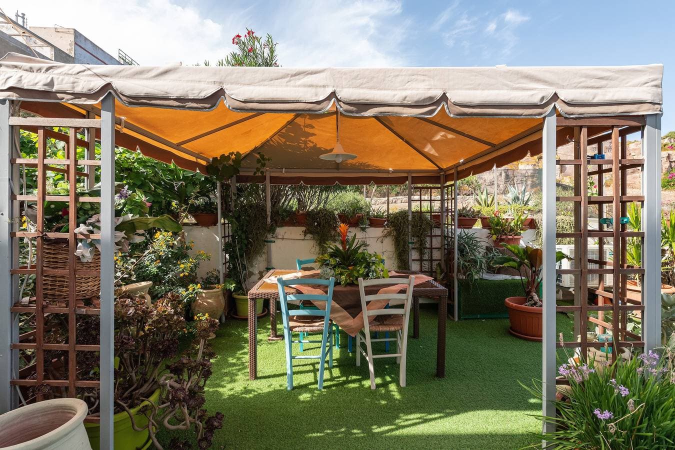 Foto 5 von 26: Haustierfreundliches Ferienhaus 'Casa Leo' mit Meerblick, Garten und Klimaanlage