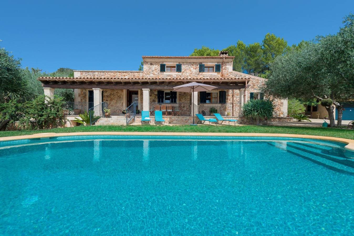 Foto 2 von 49: Es Cocons - Ferienhaus mit privaten Pool in Sineu. WiFi gratis