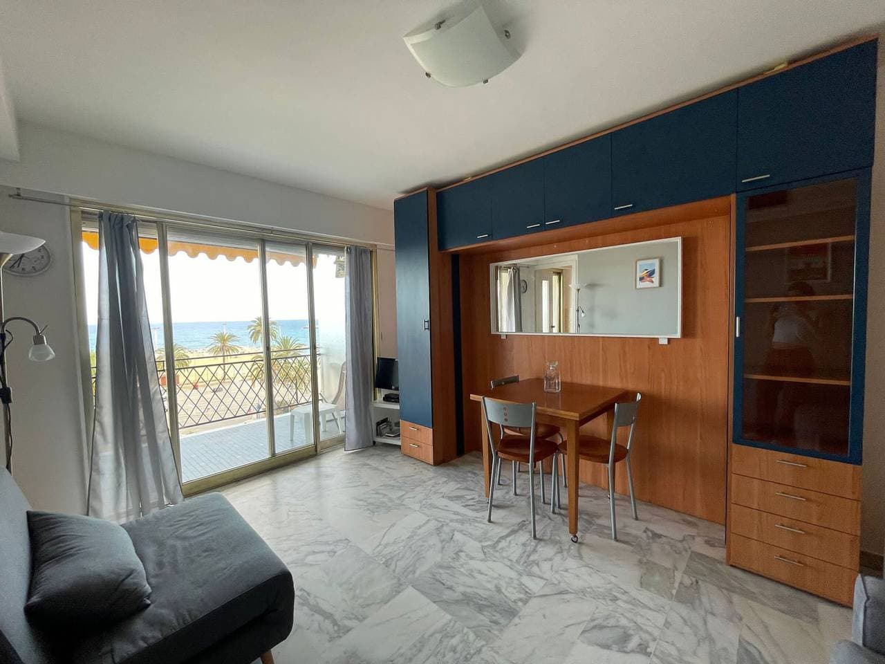 Foto 2 von 18: Klimatisiertes Studio in Menton, Meerblick