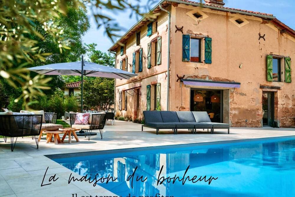 La Maison du Bonheur - Swimming pool & Terrace 1