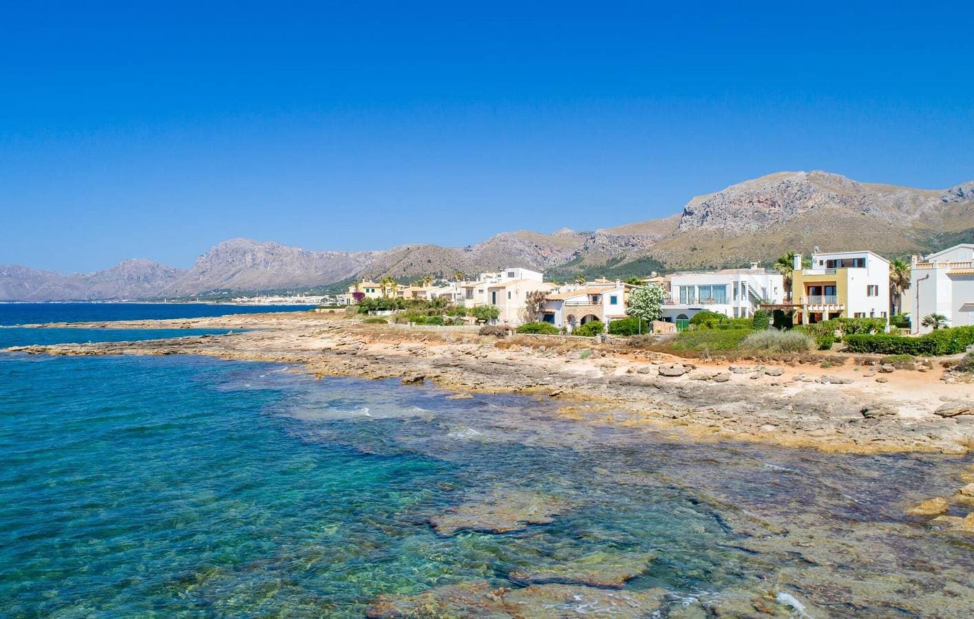 Apartment mit Meerblick, WiFi, AC & BBQ, 1,5km zum Strand 1