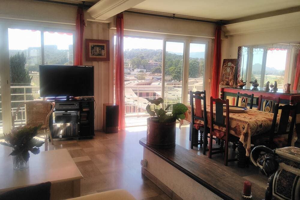 Foto 6 von 12: Large flat for 6 pers, very close to the beach, 3 bedrooms, bright and sea view